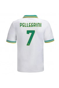 AS Roma Lorenzo Pellegrini #7 Jalkapallovaatteet Kolmaspaita 2025-26 Lyhythihainen